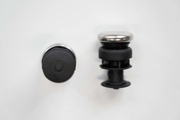 Gelenkgleiter &Oslash;22mm, inox, Kunststoff