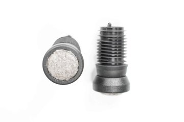 Gelenkgleiter &Oslash;22mm, schwarz, Kunststoff mit Filz