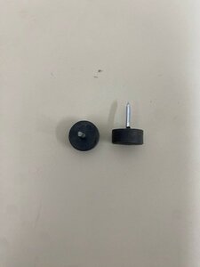 Nagelgleiter &Oslash;15mm, schwarz, Kunststoff