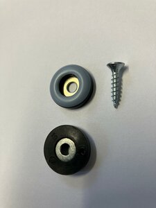 PTFE M&ouml;belgleiter mit Schraube 19 mm