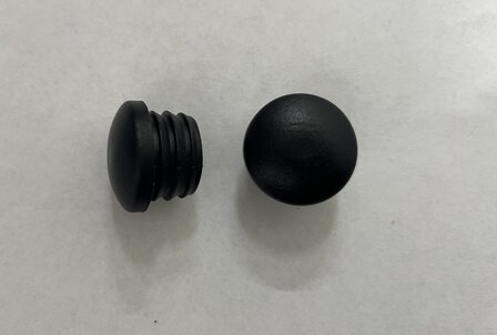 Fusszapfen &Oslash; 25mm zu Sessel Padua, schwarz, hinten 