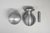 Zierknopf, Ø26mm, halbrund, Metal eloxiert Alunatur MWH9525
