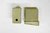 Fusszapfen 34x19mm, silber, rechteckig, Kunststoff