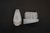Fusszapfen 34x20mm, transparent, abegsch. Polygon, Corso hi
