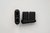 Fusszapfen 35x12mm, schwarz, oval, Kunststoff