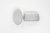 Fusszapfen 37x21mm, grau, oval, Flash Atlantis vo