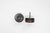 Nagelgleiter Ø20mm, schwarz/braun, Kunststoff