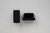 Fusszapfen 30x18mm, schwarz, rechteckig, Kunststoff
