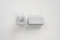 Gleiter 30mm, grau, Kunststoff, für Kuvenfüsse 8mm