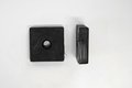 Gleiter 31x31mm, schwarz, Kunststoff Tisch Rubin