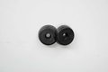 Gleiter Ø23mm, schwarz, Kunststoff Enola Borneo, Pandora