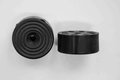 Gleiter Ø40mm, schwarz, Gummi Michigan