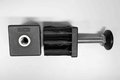 Nivelliergleiter 50x50mm, schwarz, Kunststoff M12 70mm