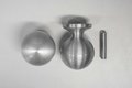 Zierknopf, Ø26mm, halbrund, Metal eloxiert Alunatur MWH9525