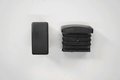Fusszapfen 30x15mm, schwarz, rechteckig,  Jazz Zenith