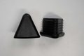Fusszapfen 36x34mm, schwarz, dreieckig, Kunststoff Kettal