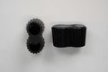 Fusszapfen 37x22mm, schwarz, 8-förmig, Nice EMU