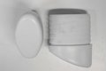 Fusszapfen 48x27mm, schwarz, oval, Elba Mexiko