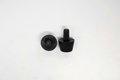 Fusszapfen Ø16mm, schwarz, Kunststoff Miami 6 mm