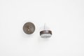 Nagelgleiter Ø18mm, braun, Kunststoff mit Filz